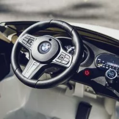 Elbil BMW GT 12V Med Gummihjul, NORDIC PLAY Speed Hvid - 805-749 -Legepladser Netbutik elbil bmw gt 12v med gummihjul nordic play speed hvid 805 749 5