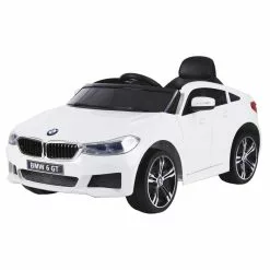 Elbil BMW GT 12V Med Gummihjul, NORDIC PLAY Speed Hvid - 805-749 -Legepladser Netbutik elbil bmw gt 12v med gummihjul nordic play speed hvid 805 749 6