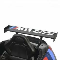 Elbil BMW M6GT3 Licens NORDIC PLAY Speed 12V Sort Med Eva Hjul Og Lædersæde - 805-770