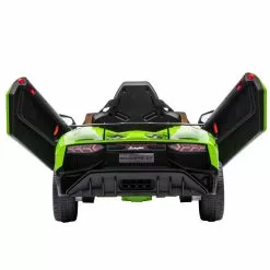 Elbil Lamborghini Aventador, 12V, Limegrøn NORDIC PLAY Speed