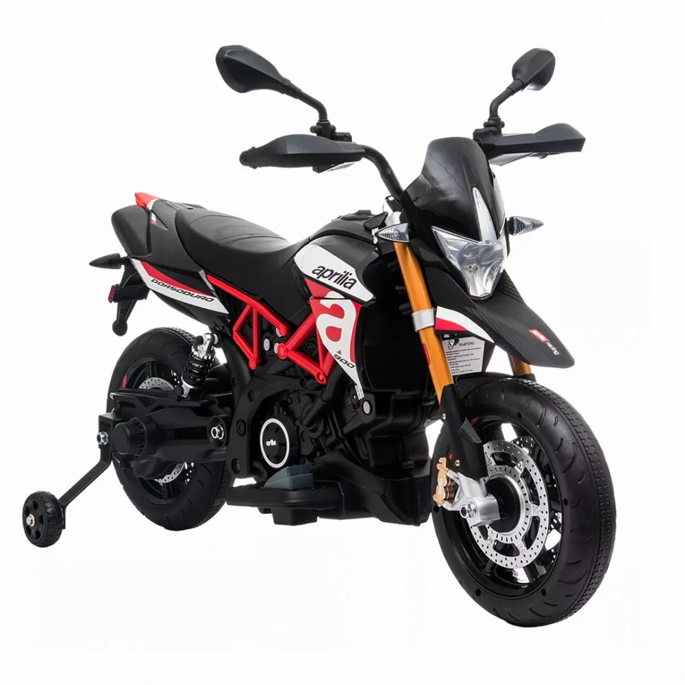 Elmotorcykel Aprilia Dorsoduro 900 12V, NORDIC PLAY Speed Sort - 805-757 13 Elmotorcykel Aprilia Dorsoduro 900 12V, NORDIC PLAY Speed Sort - 805-757 - Billede 11