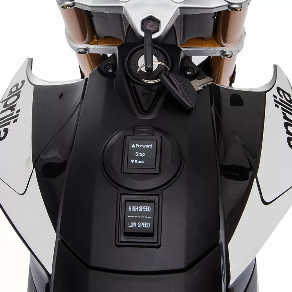 Elmotorcykel Aprilia Dorsoduro 900 12V, NORDIC PLAY Speed Sort - 805-757 9 Elmotorcykel Aprilia Dorsoduro 900 12V, NORDIC PLAY Speed Sort - 805-757 - Billede 7