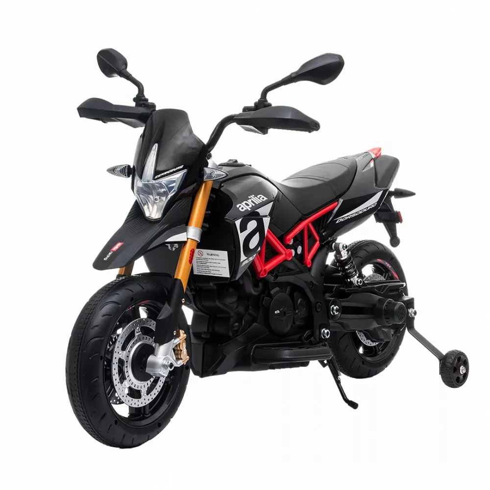 Elmotorcykel Aprilia Dorsoduro 900 12V, NORDIC PLAY Speed Sort - 805-757 10 Elmotorcykel Aprilia Dorsoduro 900 12V, NORDIC PLAY Speed Sort - 805-757 - Billede 8