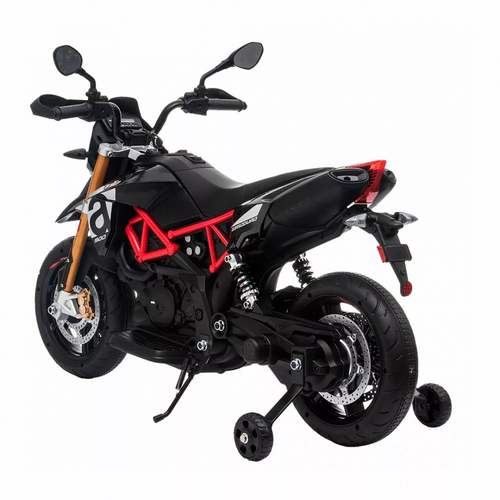 Elmotorcykel Aprilia Dorsoduro 900 12V, NORDIC PLAY Speed Sort - 805-757 12 Elmotorcykel Aprilia Dorsoduro 900 12V, NORDIC PLAY Speed Sort - 805-757 - Billede 10