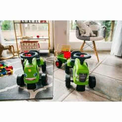 FALK Baby Claas Ride-on Traktor Med Trailer, Rive Og Skovl -Legepladser Netbutik falk baby claas ride on traktor med trailer rive og skovl 2