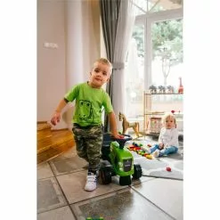 FALK Baby Claas Ride-on Traktor Med Trailer, Rive Og Skovl -Legepladser Netbutik falk baby claas ride on traktor med trailer rive og skovl 4