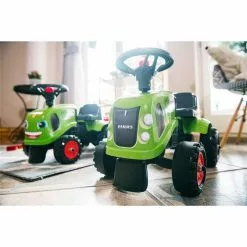 FALK Baby Claas Ride-on Traktor Med Trailer, Rive Og Skovl -Legepladser Netbutik falk baby claas ride on traktor med trailer rive og skovl 6