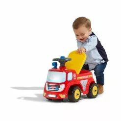 FALK Brandbil Ride-on Med Opbevaringsrum, Rat Og Horn -Legepladser Netbutik falk brandbil ride on med opbevaringsrum rat og horn 6