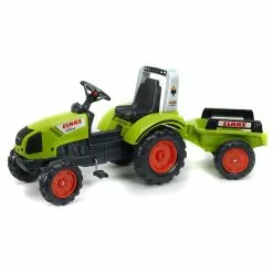 FALK Claas Traktor Med Vogn 808-123 7 FALK Claas Traktor Med Vogn 808-123 -Legepladser Netbutik falk claas traktor med vogn 808 123 2