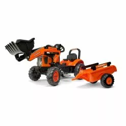 FALK Kubota Frontlæsser Med Vogn 808-061 -Legepladser Netbutik falk kubota frontlaesser med vogn 808 061 2