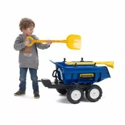 FALK New Holland Vogn Med Tiplad, Rive Og Skovl -Legepladser Netbutik falk new holland vogn med tiplad rive og skovl 5