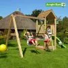 Jungle Gym Club Legetårn Komplet Inkl. Swing Module Xtra Ekskl. Rutschebane - 804-284SB -Legepladser Netbutik jungle gym club legetarn komplet inkl swing module xtra ekskl rutschebane 804 284sb