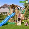 Jungle Gym Cottage Legetårn Komplet Inkl. Boat Module Ekskl. Rutschebane - 804-316 -Legepladser Netbutik jungle gym cottage legetarn komplet inkl boat module ekskl rutschebane 804 316