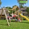 Jungle Gym Cubby Legetårn Komplet Inkl. Swing Module Xtra Og Rutschebane - 804-269SX -Legepladser Netbutik jungle gym cubby legetarn komplet inkl swing module xtra og rutschebane 804 269sx