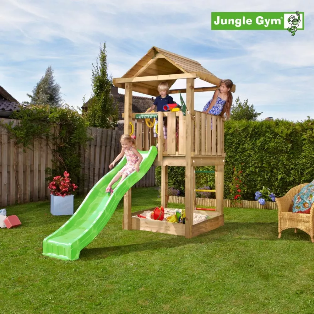 Jungle Gym House Legetårn Komplet Ekskl. Rutschebane - 804-312B 3 Jungle Gym House Legetårn Komplet Ekskl. Rutschebane - 804-312B