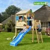 Jungle Gym Legehustårn L Komplet Inkl. Rutschebane - 804-310 -Legepladser Netbutik jungle gym legehustarn l komplet inkl rutschebane 804 310
