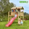 Jungle Gym Legehustårn XL Komplet Inkl. Rutschebane - 804-311 -Legepladser Netbutik jungle gym legehustarn xl komplet inkl rutschebane 804 311