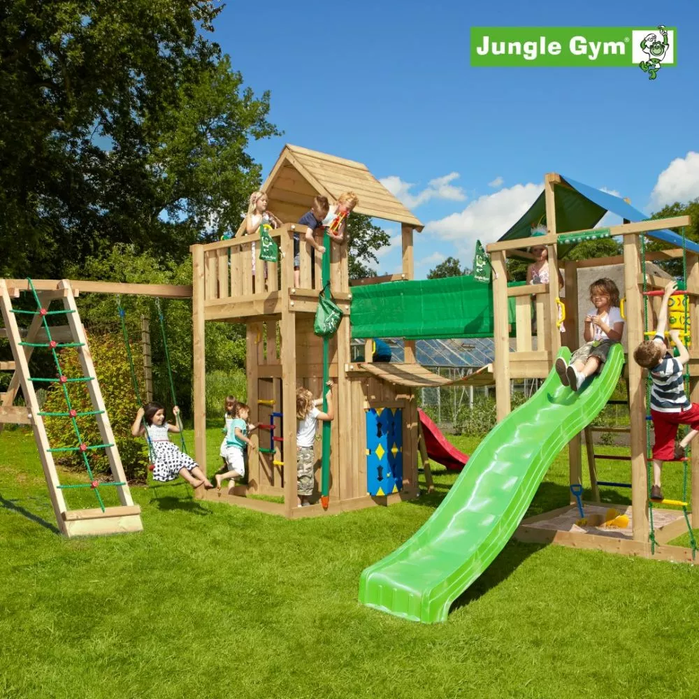 Jungle Gym Legeunivers 2 Komplet Inkl. Rutschebane - 804-331 3 Jungle Gym Legeunivers 2 Komplet Inkl. Rutschebane - 804-331