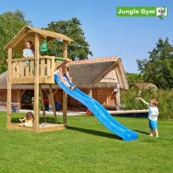 Jungle Gym Shelter Legetårn Komplet Inkl. Rutschebane - 804-286