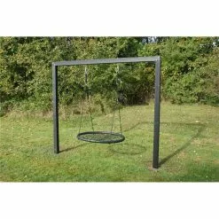 NORDIC PLAY Gyngestativ Asta Sort Grundmalet Inkl. Rundgynge -Legepladser Netbutik nordic play gyngestativ asta sort grundmalet inkl rundgynge 2