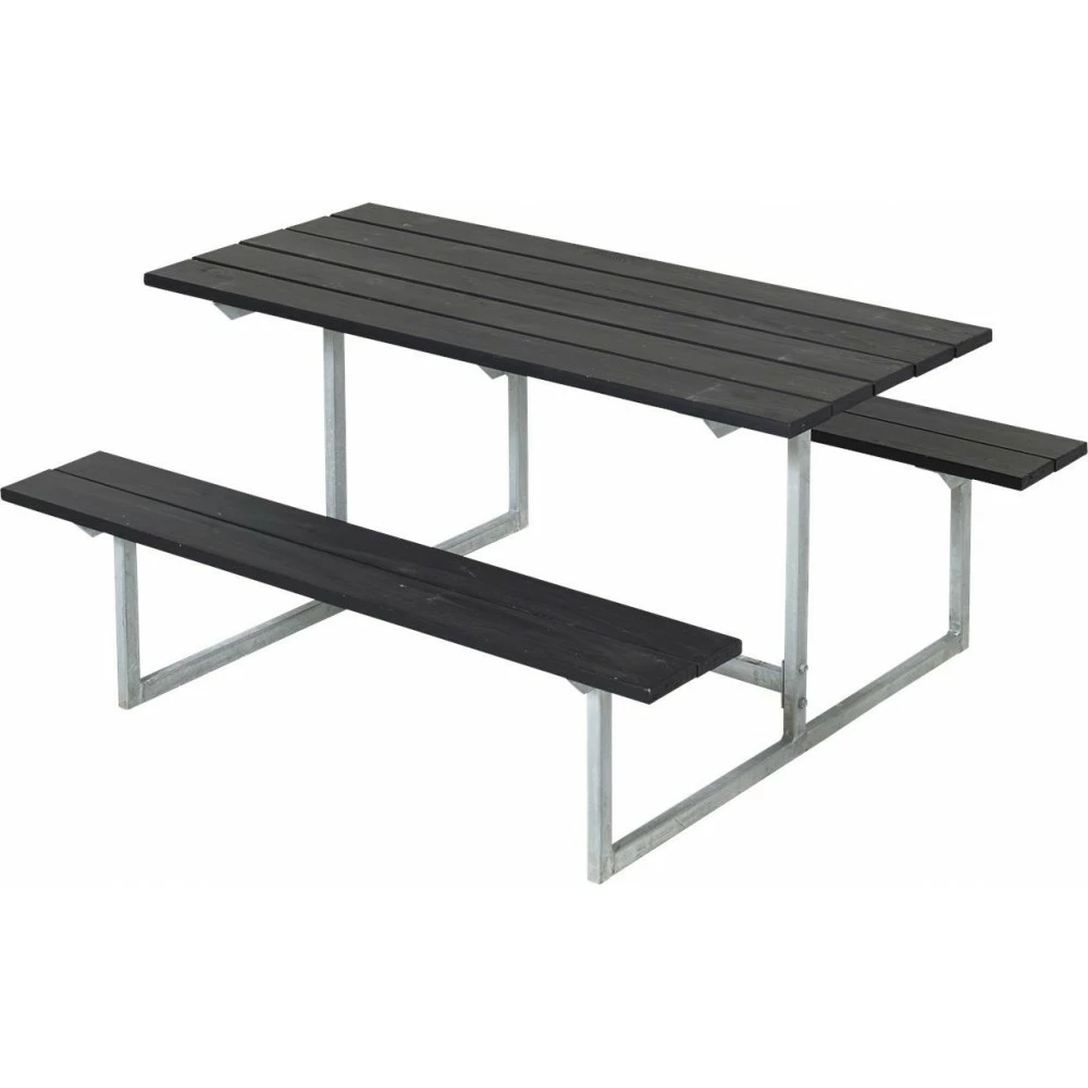 Plus A/S Plus Basic Børnesæt Bord-bænkesæt Sort 185800-15 4 Plus A/S Plus Basic Børnesæt Bord-bænkesæt Sort 185800-15 - Billede 2