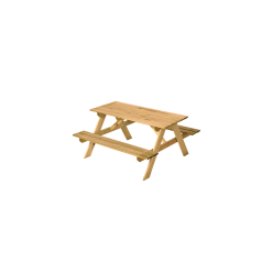 Plus A/S Plus Børne Bord/Bænksæt 18 Mm - 18549-3