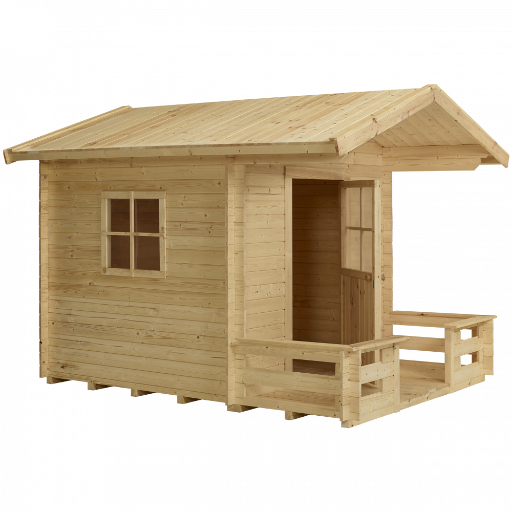 Plus A/S Plus Legehus - Grundmål 182x161 Cm + 72 Cm Terrasse - 16744-1 3 Plus A/S Plus Legehus - Grundmål 182x161 Cm + 72 Cm Terrasse - 16744-1