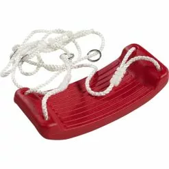 Plus A/S Plus Plast Gyngesæde U/karbinhager - Rød - 18402-1