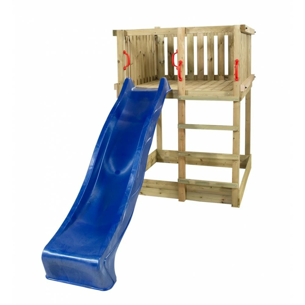 Plus A/S Plus Play Legetårn Trykimprægneret Inkl. Blå Rutsjebane 185281-3 4 Plus A/S Plus Play Legetårn Trykimprægneret Inkl. Blå Rutsjebane 185281-3 - Billede 2