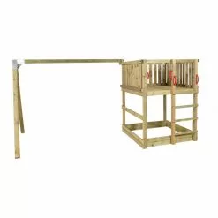 Plus A/S Plus Play Legetårn Trykimprægneret Inkl. Gyngestativ 185282-1