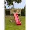 Plus A/S Plus Play Legetårn Trykimprægneret Inkl. Rød Rutsjebane 185281-5 -Legepladser Netbutik plus play legetarn trykimpraegneret inkl rod rutsjebane 185281 5