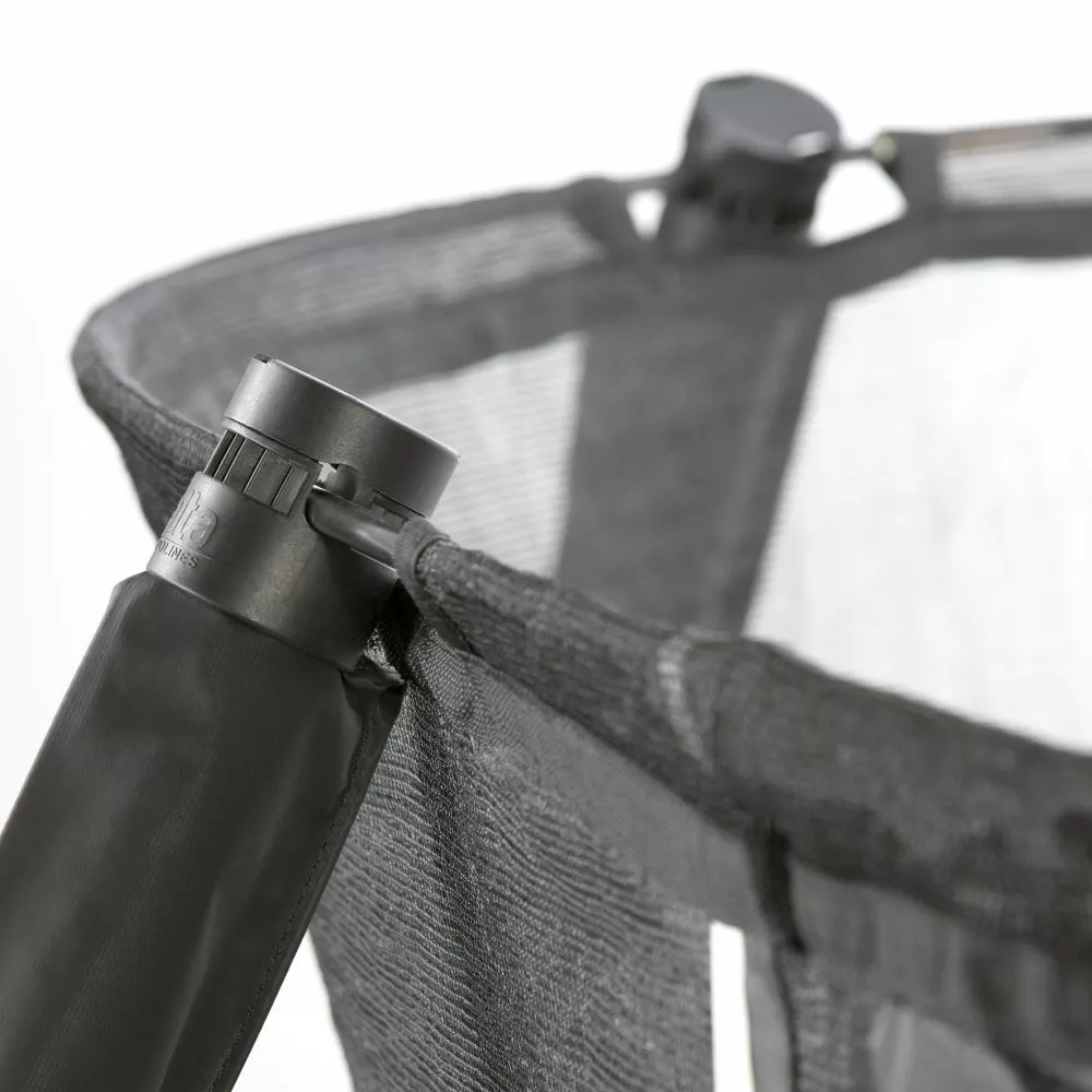 Salta Trampolin First Class Rektangulær 366x214 Cm, Sort Inkl. Stige & Sikkerhedsnet - 805-825 4 Salta Trampolin First Class Rektangulær 366x214 Cm, Sort Inkl. Stige & Sikkerhedsnet - 805-825 - Billede 2