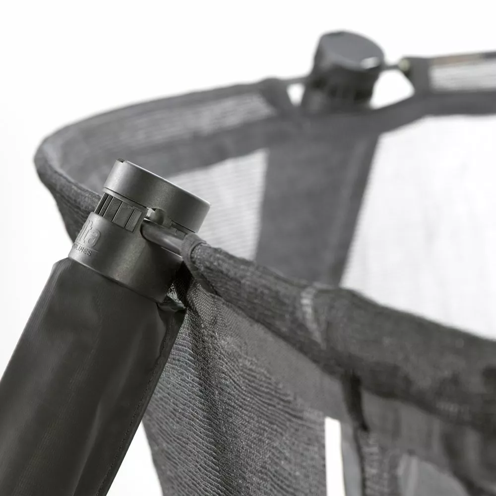 Salta Trampolin First Class Rektangulær 427x244 Cm, Sort Inkl. Stige & Sikkerhedsnet - 805-826 3 Salta Trampolin First Class Rektangulær 427x244 Cm, Sort Inkl. Stige & Sikkerhedsnet - 805-826