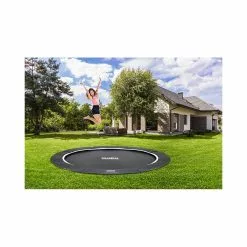 Salta Trampolin Royal Baseground Sport Ø396 Cm, Sort - 805-594