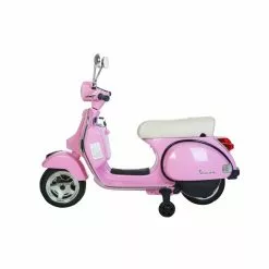 Vespa PX150 12V Lyserød 6950125 - Elbil -Legepladser Netbutik vespa px150 12v lyserd 6950125 elbil 1