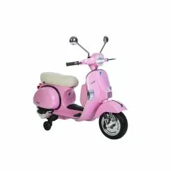 Vespa PX150 12V Lyserød 6950125 - Elbil -Legepladser Netbutik vespa px150 12v lyserd 6950125 elbil 3